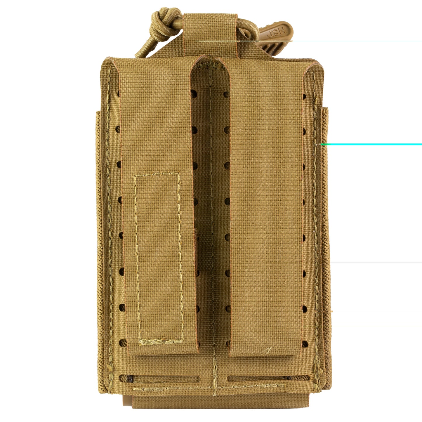 Hsp Single Rifle Mag Pouch W/mp2 Coy